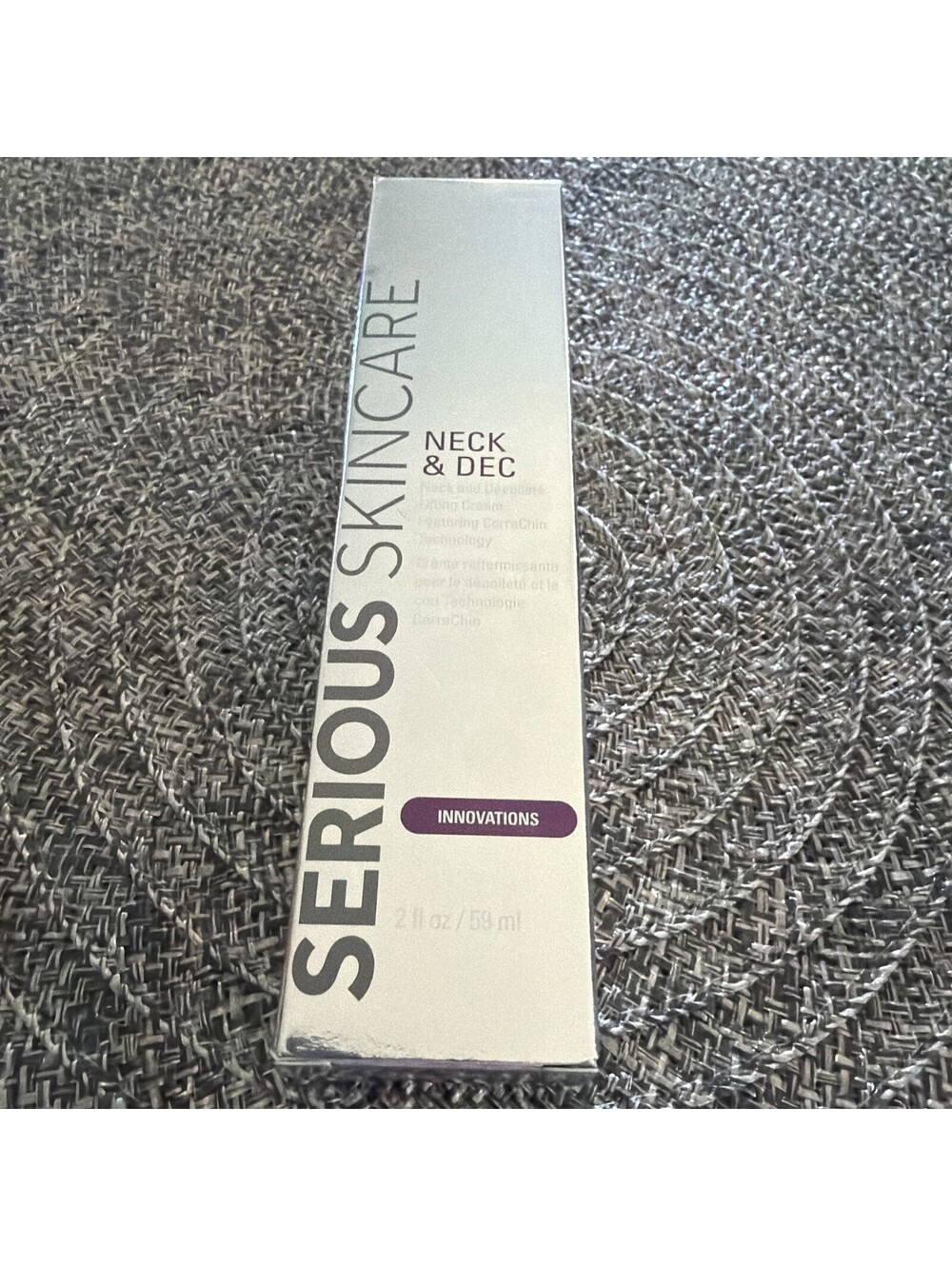 SERIOUS SKINCARE Neck & Dec Neck & Decollete Lifting Cream Innovations 2oz NIB